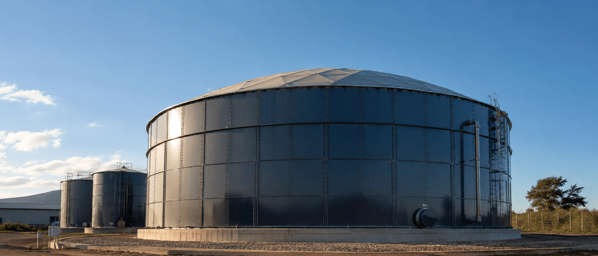 Side-by-side comparison of zinc-alum and carbon-steel tank construction